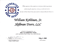 accredited-garage-door-dealer